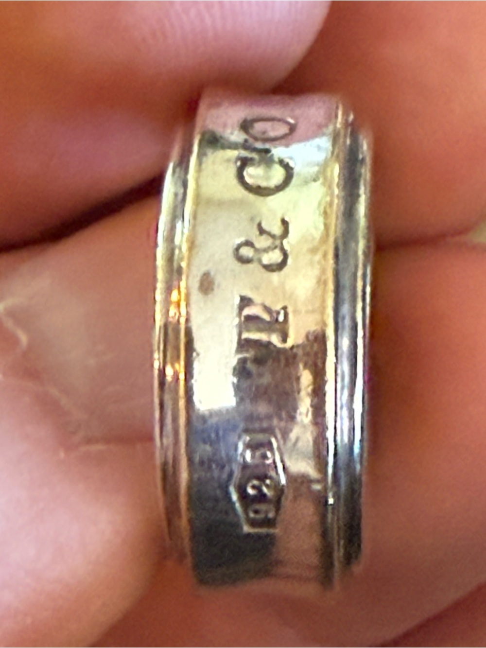 Tiffany & Co. .925 from the 1837 collection with  concave design, size 7 - Picture 3 of 15